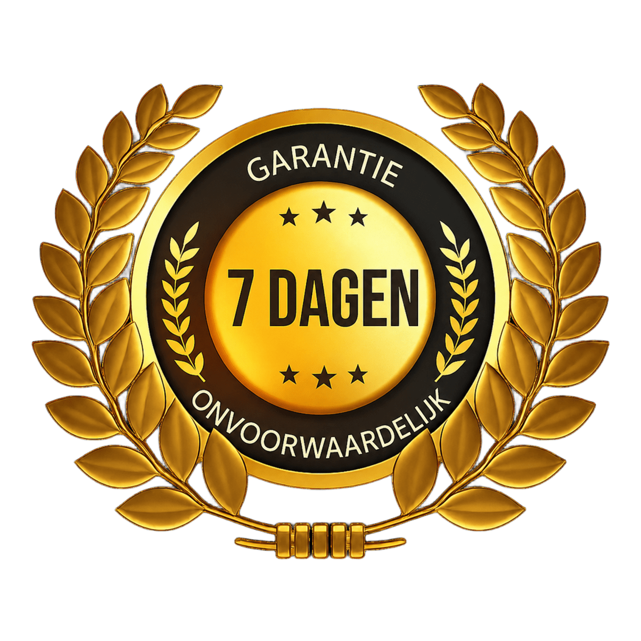 Garantiezegel 7 dagen