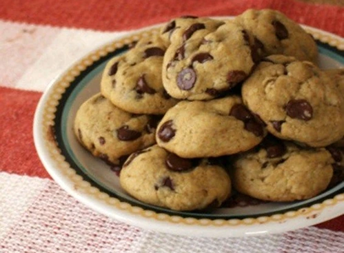Krokante veganistische cookie